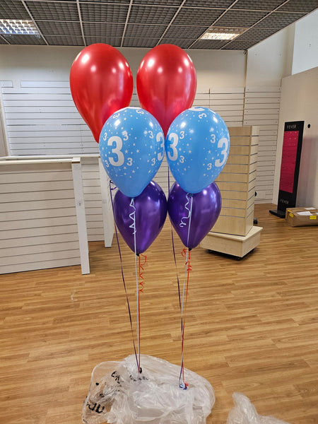 Metallic Red Latex Balloons