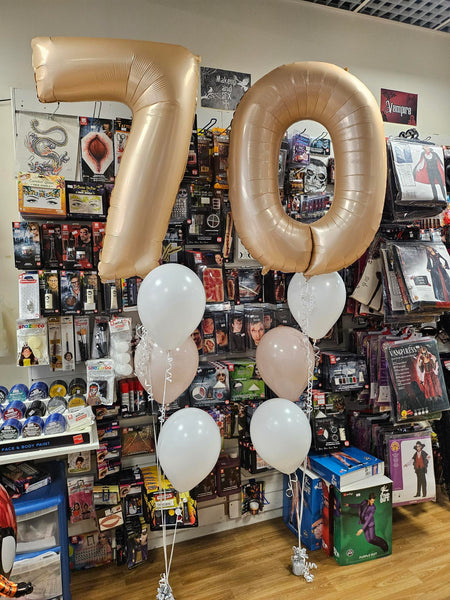 40 Inch Nude Number 7 Foil Balloon