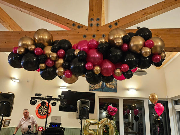 Organic Balloon Garland - Sold per Metre