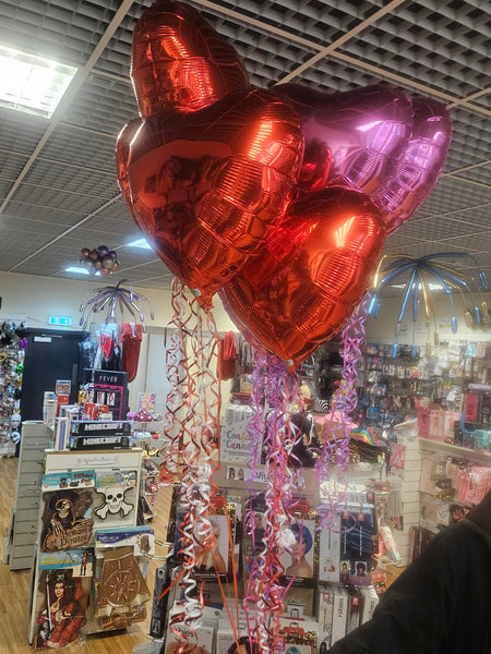 18 Inch Pink Heart Foil Balloon