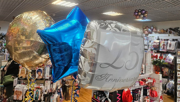 18 Inch Blue Star Foil Balloon