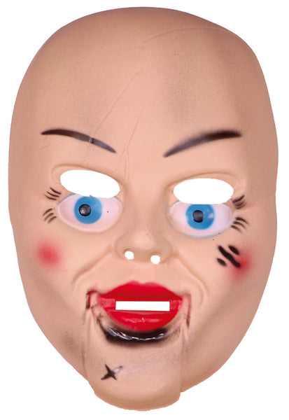 Scary Doll PVC Mask