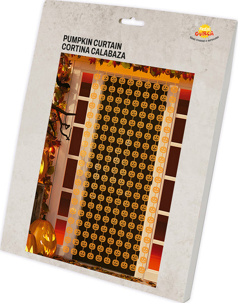 Halloween Pumpkin Door Curtain