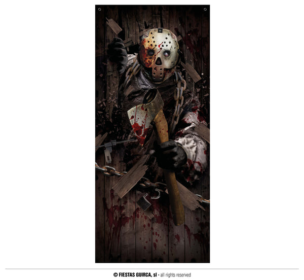 Murderer Halloween Door Decoration