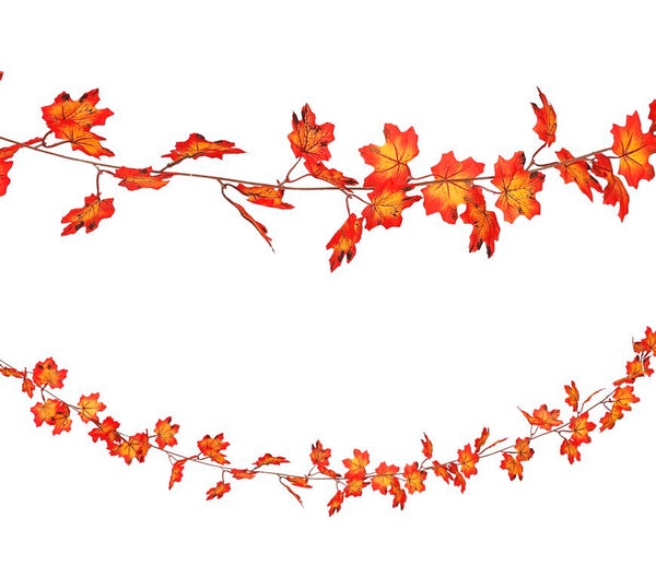 Autumn Leaves Halloween Garland