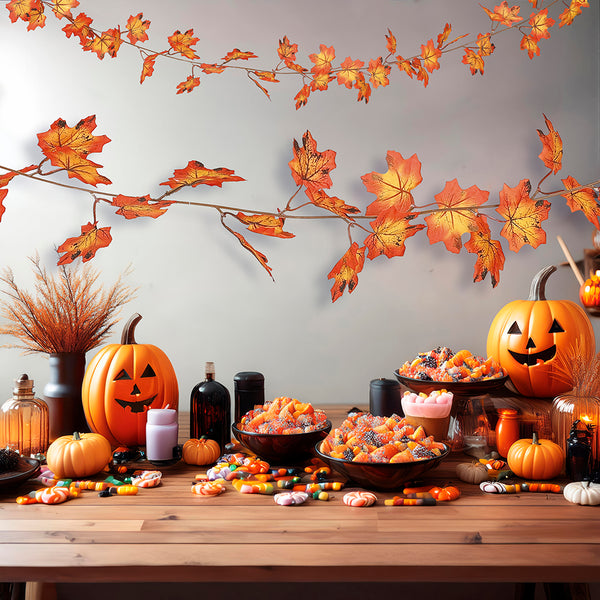Autumn Leaves Halloween Garland
