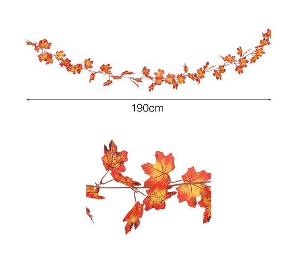 Autumn Leaves Halloween Garland