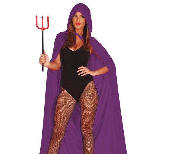 Adult Purple Hooded Cape