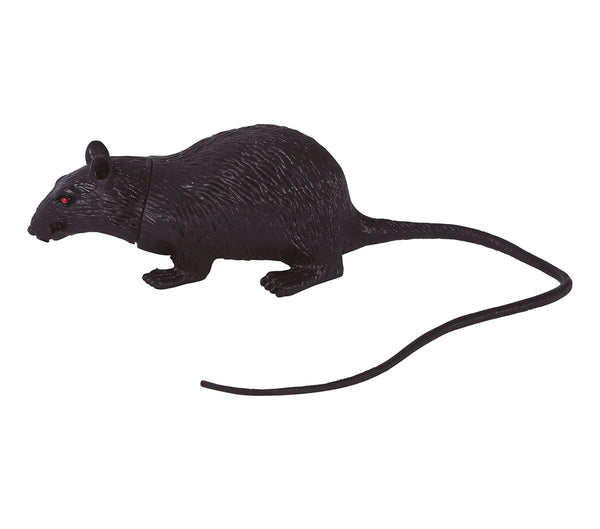 15cm Rubber Rat