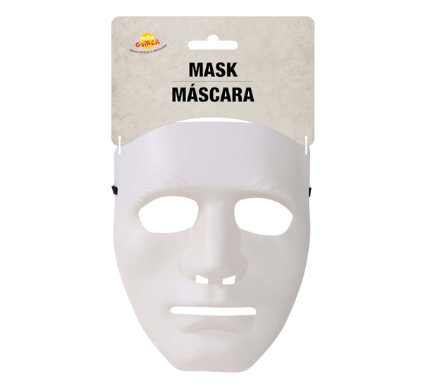 White Face Mask