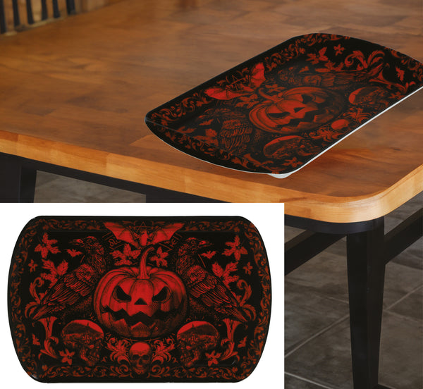 Gothic Pumpkin Tray