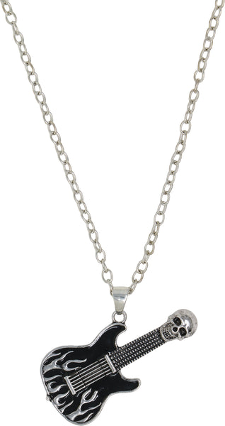 Rockstar Electric Guitar Necklace