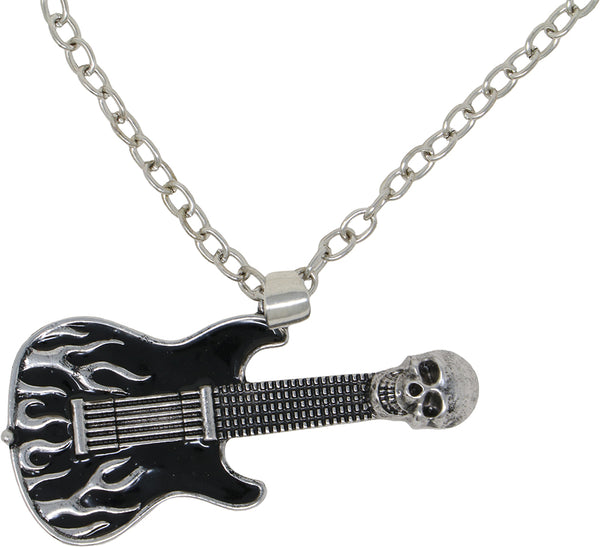Rockstar Electric Guitar Necklace
