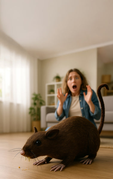 Brown Furry Rat