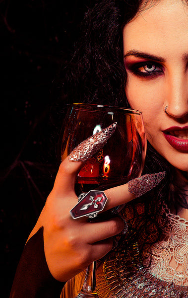 Vampire Coffin Ring