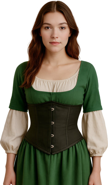 Black Under Bust Corset