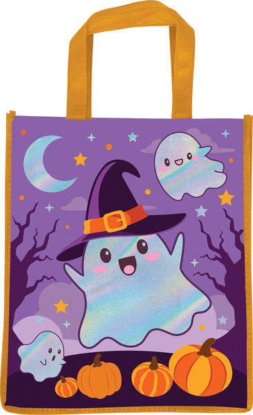 Metallic Ghost Halloween Bag