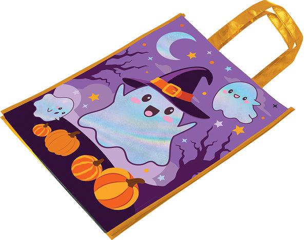 Metallic Ghost Halloween Bag