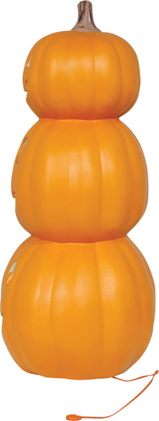 Triple Pumpkin Light-Up Decoration