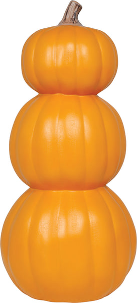 Triple Pumpkin Light-Up Decoration