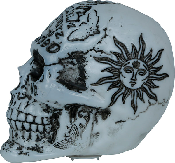 Ouija Light-Up Skull (20cm)