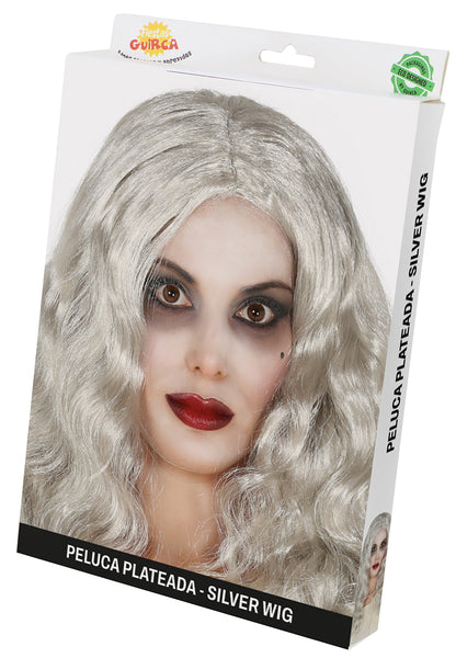 Long Silver Wig