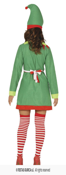 Adult Green Elf Lady Costume