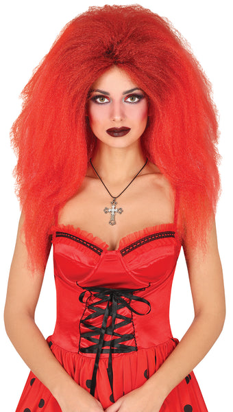Black & Red Wig