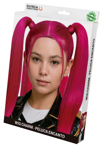 Adult's K Pop Pink Charm Wig