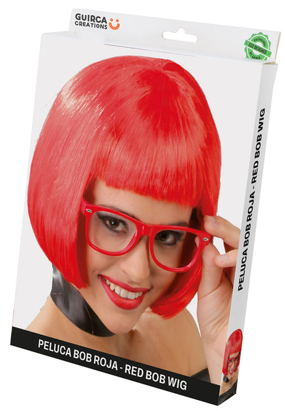 Red Bob Wig