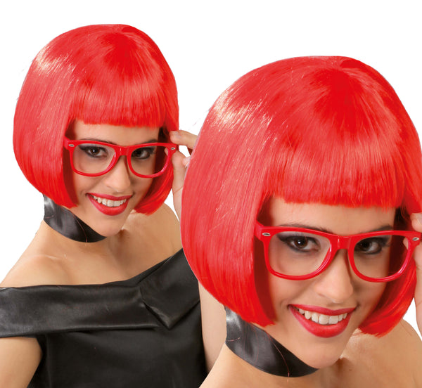Red Bob Wig
