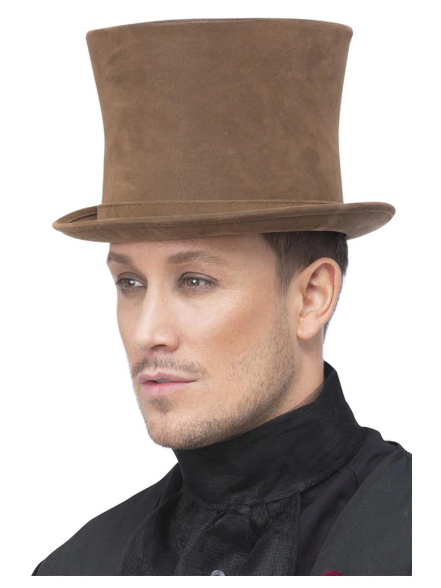 Deluxe Authentic Victorian Top Hat