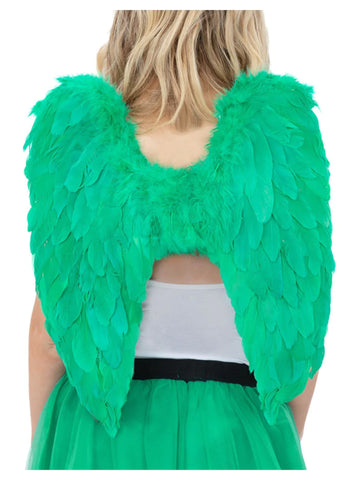 Green Feather Wings