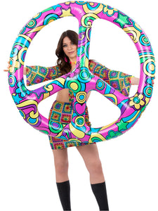 Giant Inflatable Peace Sign Decoration – Midlands Fancy Dress Redditch