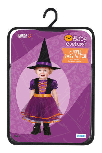 Toddler Purple Witch Costume