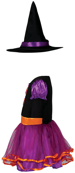 Toddler Purple Witch Costume