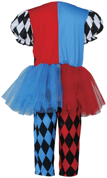 Lil Colourful Harlequin Costume