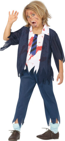 Child's High Schooler Zombie Costume