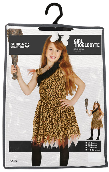 Kid's Cave Girl Costume
