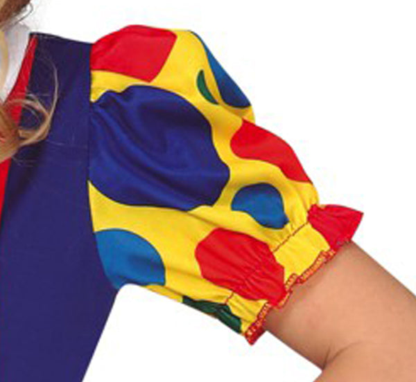 Rainbow Clown Girl Costume