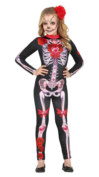Child's Catrina Skeleton Costume