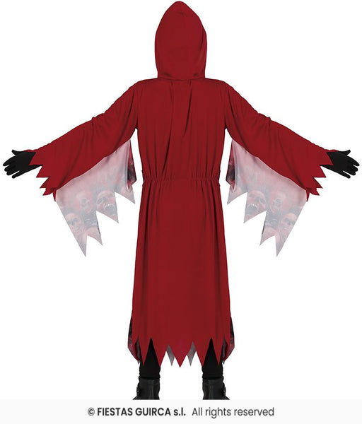 Child's Red Reaper Costume