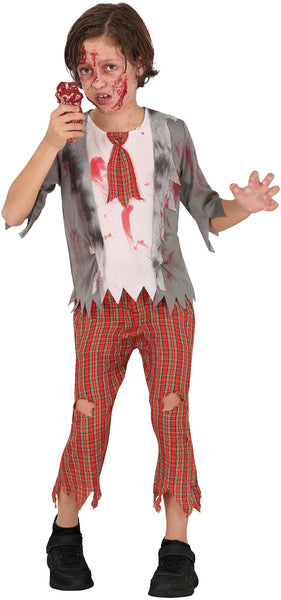 Child's Zombie Schooler Costume