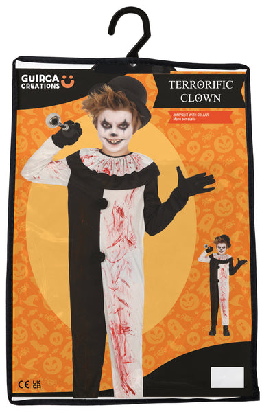 Child Terrorific Clown Costume