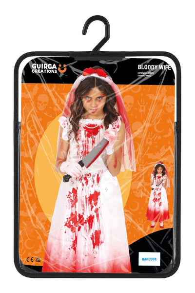 Child's Bloody Wife Costume