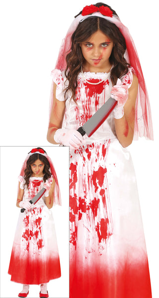 Child's Bloody Wife Costume