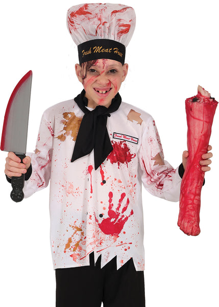 Child's Cannibal Chef Costume