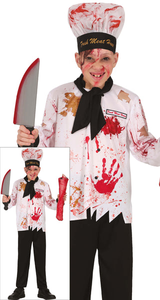 Child's Cannibal Chef Costume