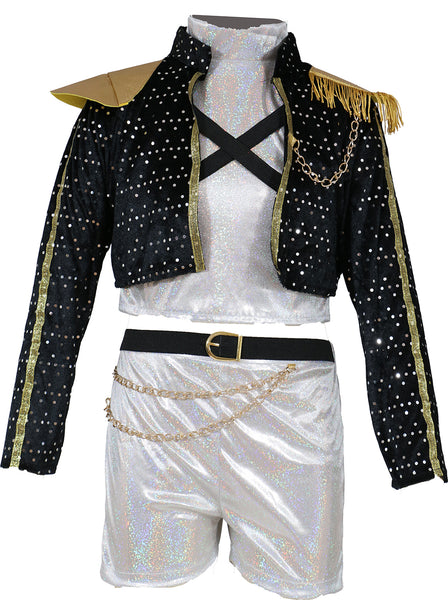 Pop-Star Silver Leader Costume