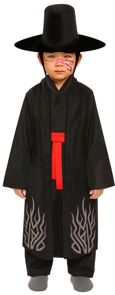 Black Demon Boy Costume